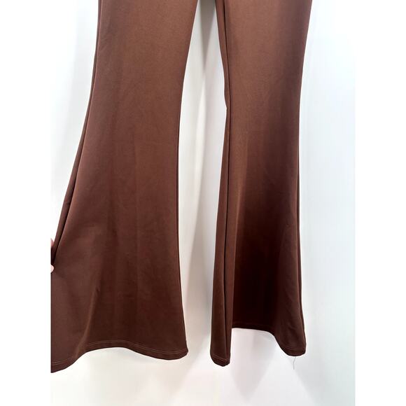 Boyed. Brown Stretch Pull on Flare Leggings Size Small NWT - Picture 3 of 8
